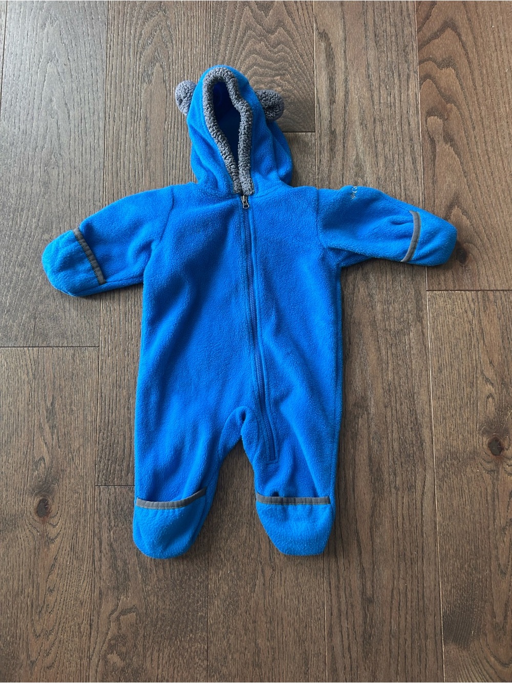 Columbia Size 3-6 month Baby Boy's Fleece Bunting Suit